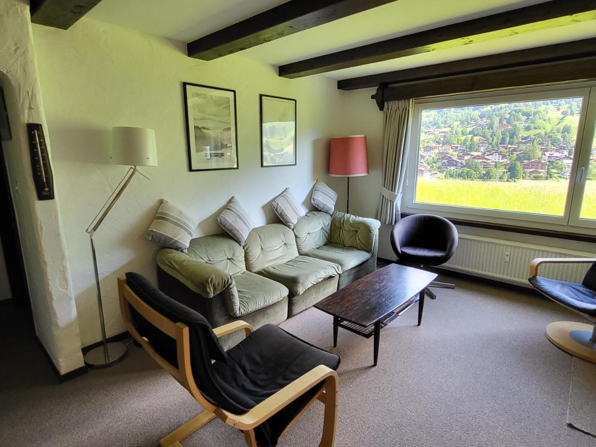 Appartement In Hus Signal Met Prachtig Uitzicht Op De Bergen Klosters Eksteriør bilde