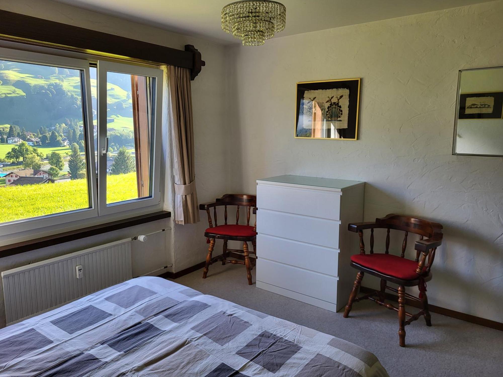 Appartement In Hus Signal Met Prachtig Uitzicht Op De Bergen Klosters Eksteriør bilde