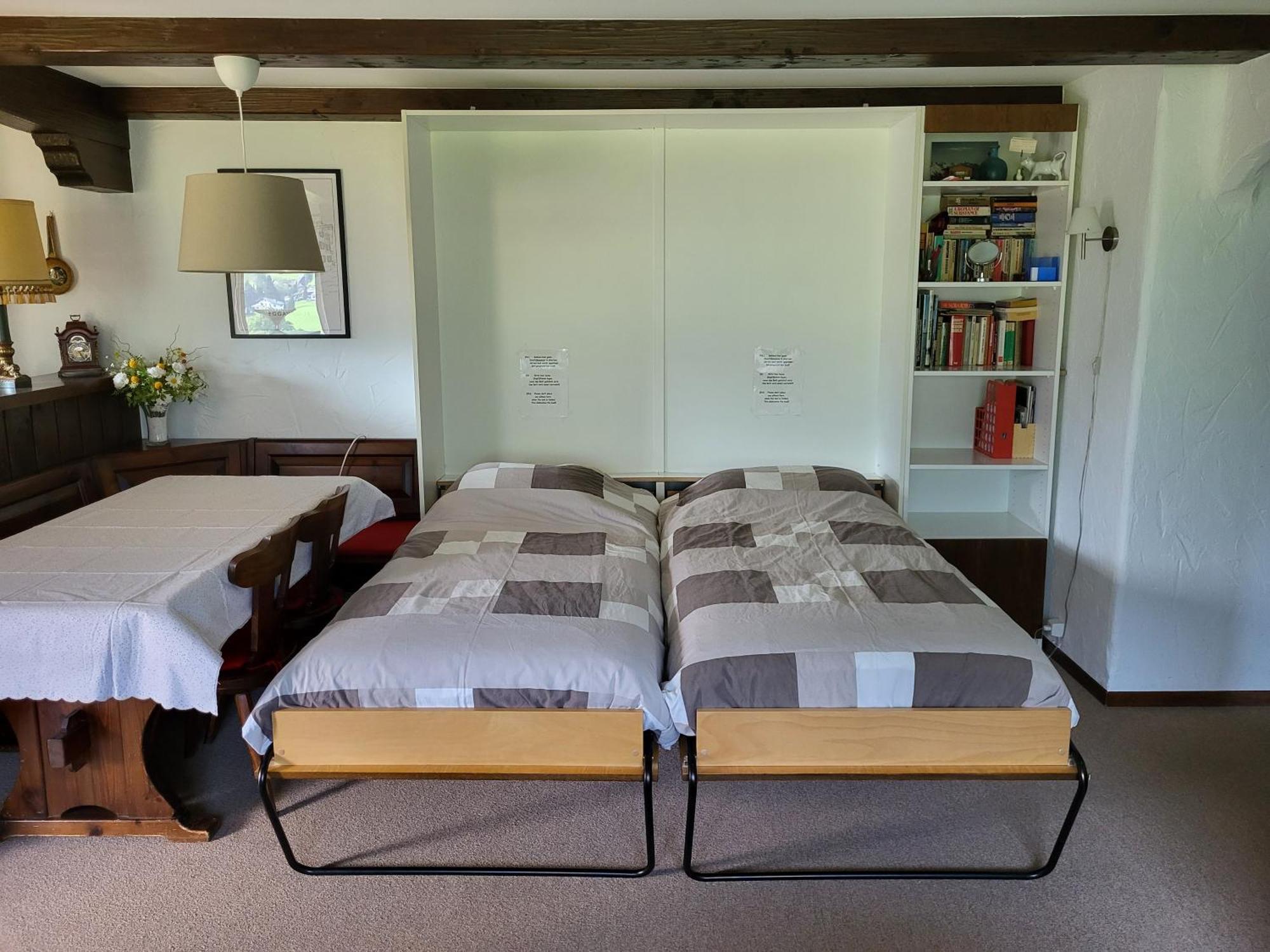 Appartement In Hus Signal Met Prachtig Uitzicht Op De Bergen Klosters Eksteriør bilde
